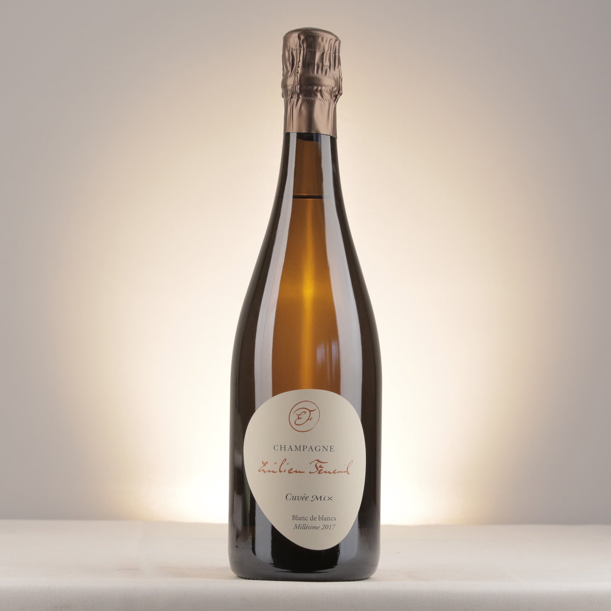Champagne Feneuil Émilien Cuvée Mix Blanc de Blancs 2017 Bottle front