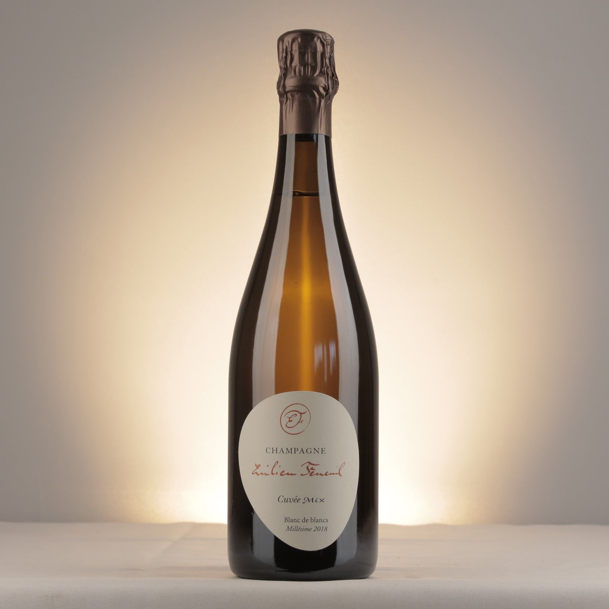 Champagne Feneuil Émilien Cuvée Mix Blanc de Blancs 2018 Bottle front