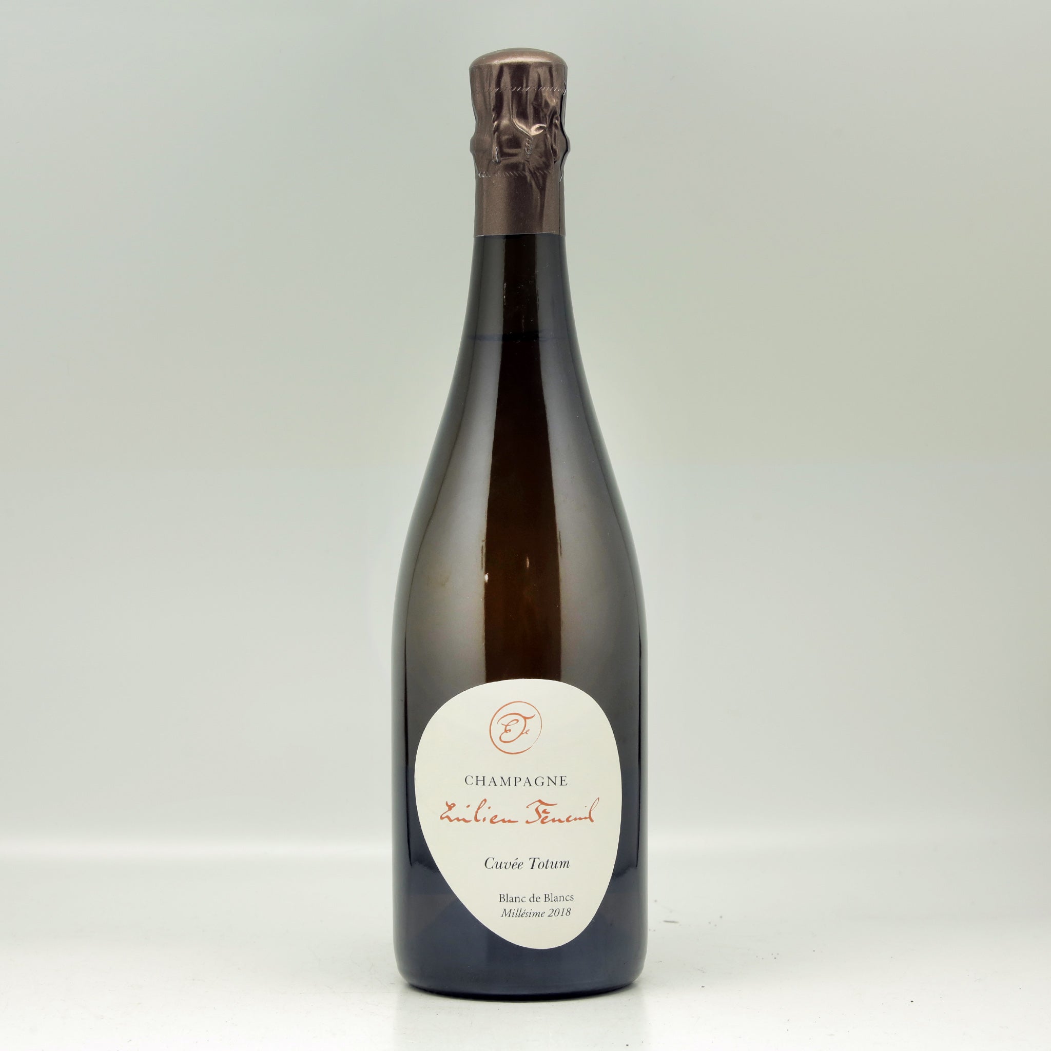 Champagne Feneuil Émilien Totum Blanc de Blancs 1er Cru 2018 Champagne Bottle