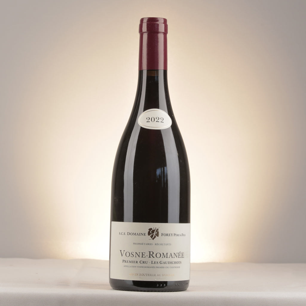 Domaine Forey Père et Fils Vosne-Romanee 1er Cru Les Gaudichots 2022 Bottle front