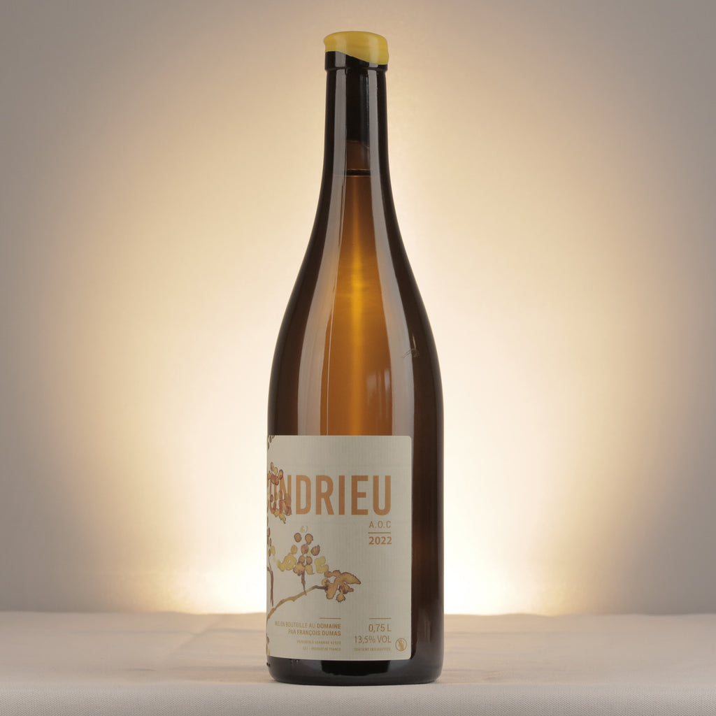 François Dumas Condrieu 2022 Bottle detail