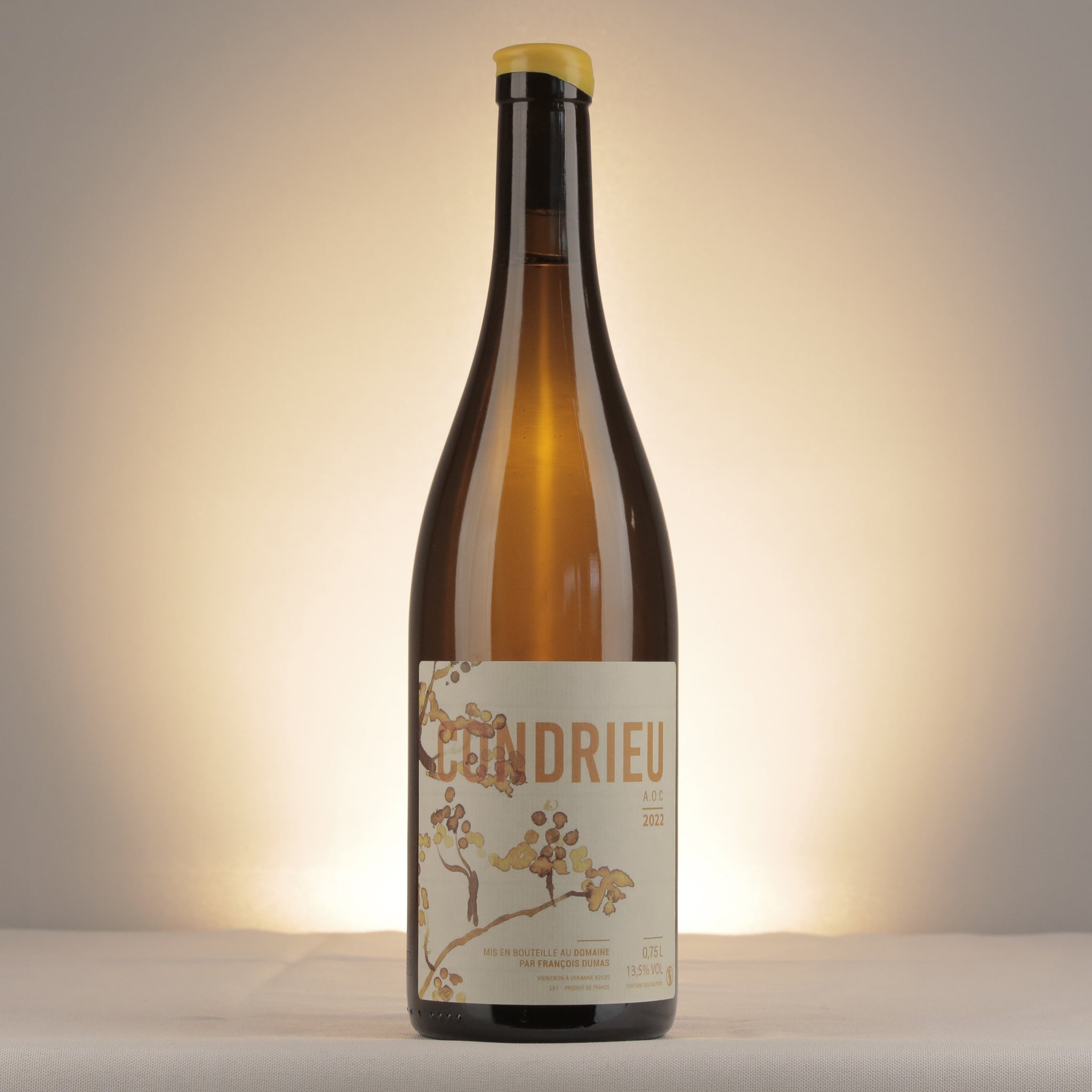 François Dumas Condrieu 2022 Bottle front