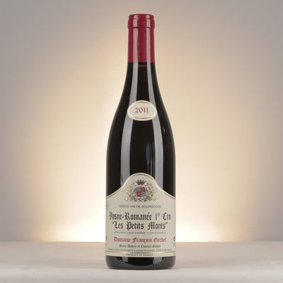 Francois Gerbet Vosne-Romanée 1er Cru Les Petits Monts 2011 Bottle front