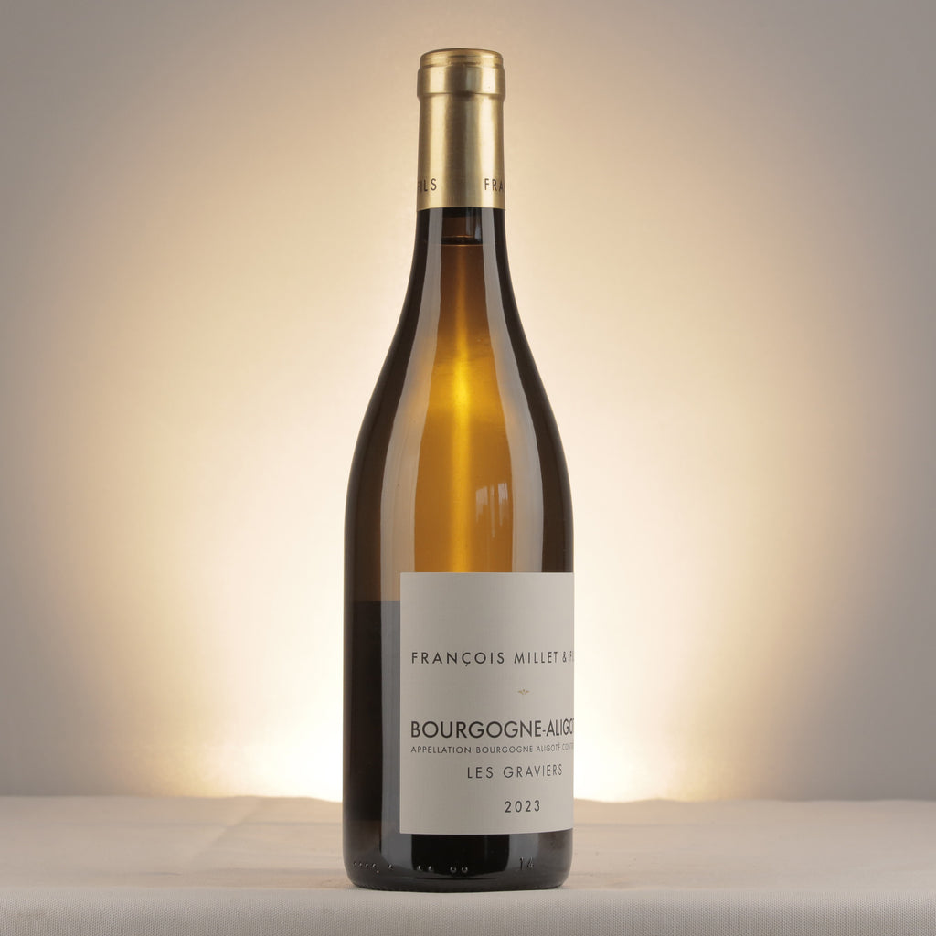 François Millet & Fils Bourgogne Aligoté Les Graviers 2023 Bottle label