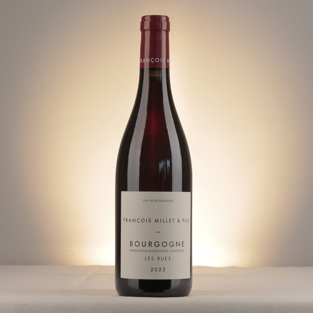 François Millet & Fils Bourgogne Les Rues 2023 Bottle front