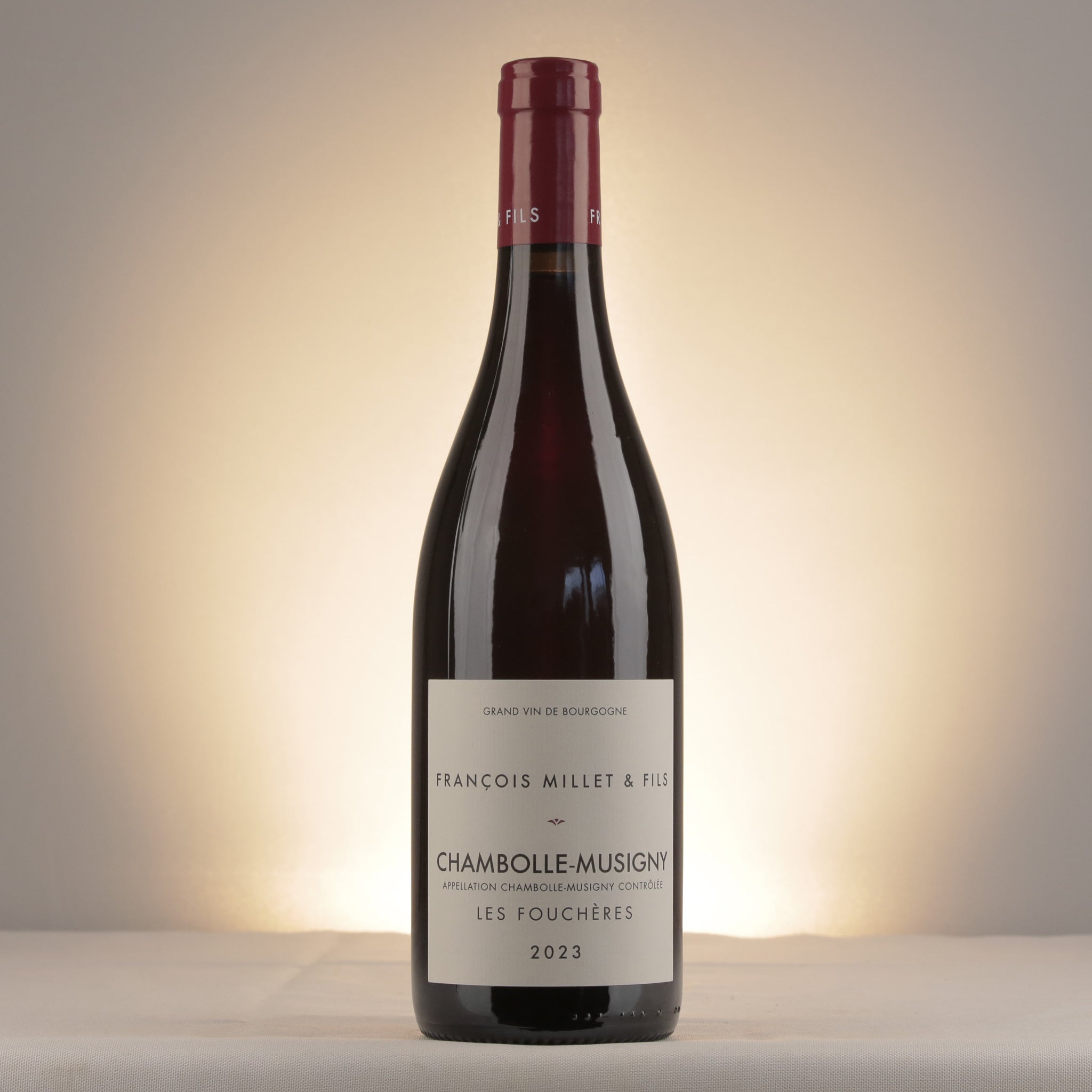 François Millet & Fils Chambolle-Musigny Les Fouchères 2023 Bottle front