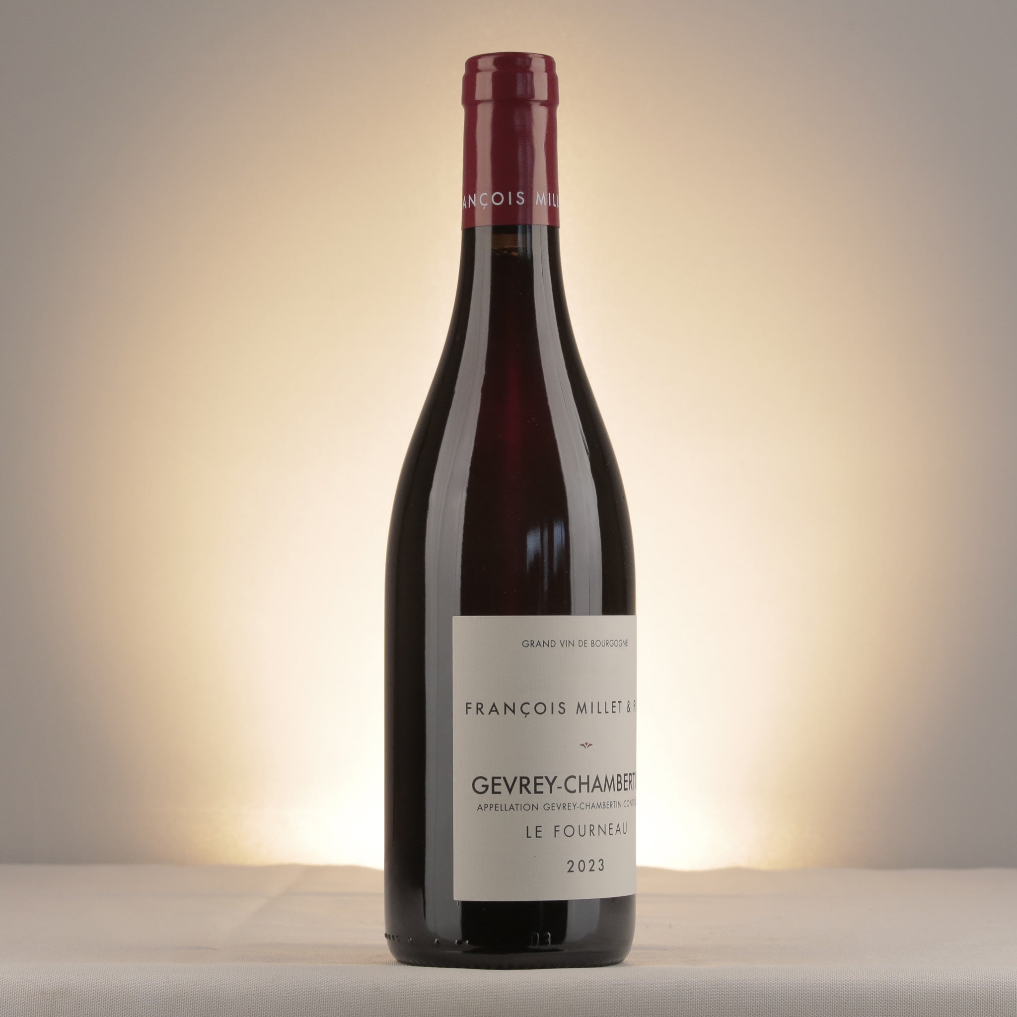 François Millet & Fils Gevrey-Chambertin Le Fourneau 2023 Bottle label