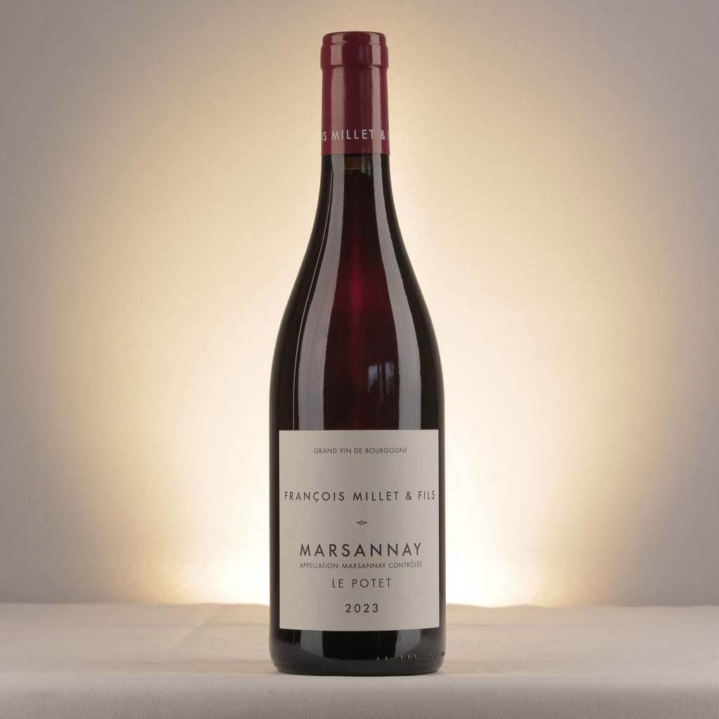 François Millet & Fils Marsannay Le Potet Rouge 2023 Bottle front