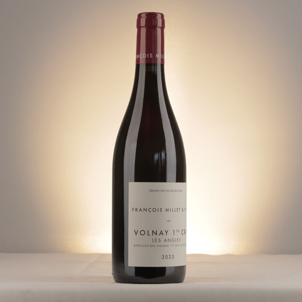 François Millet & Fils Volnay 1er Cru Les Angles 2023 Bottle label