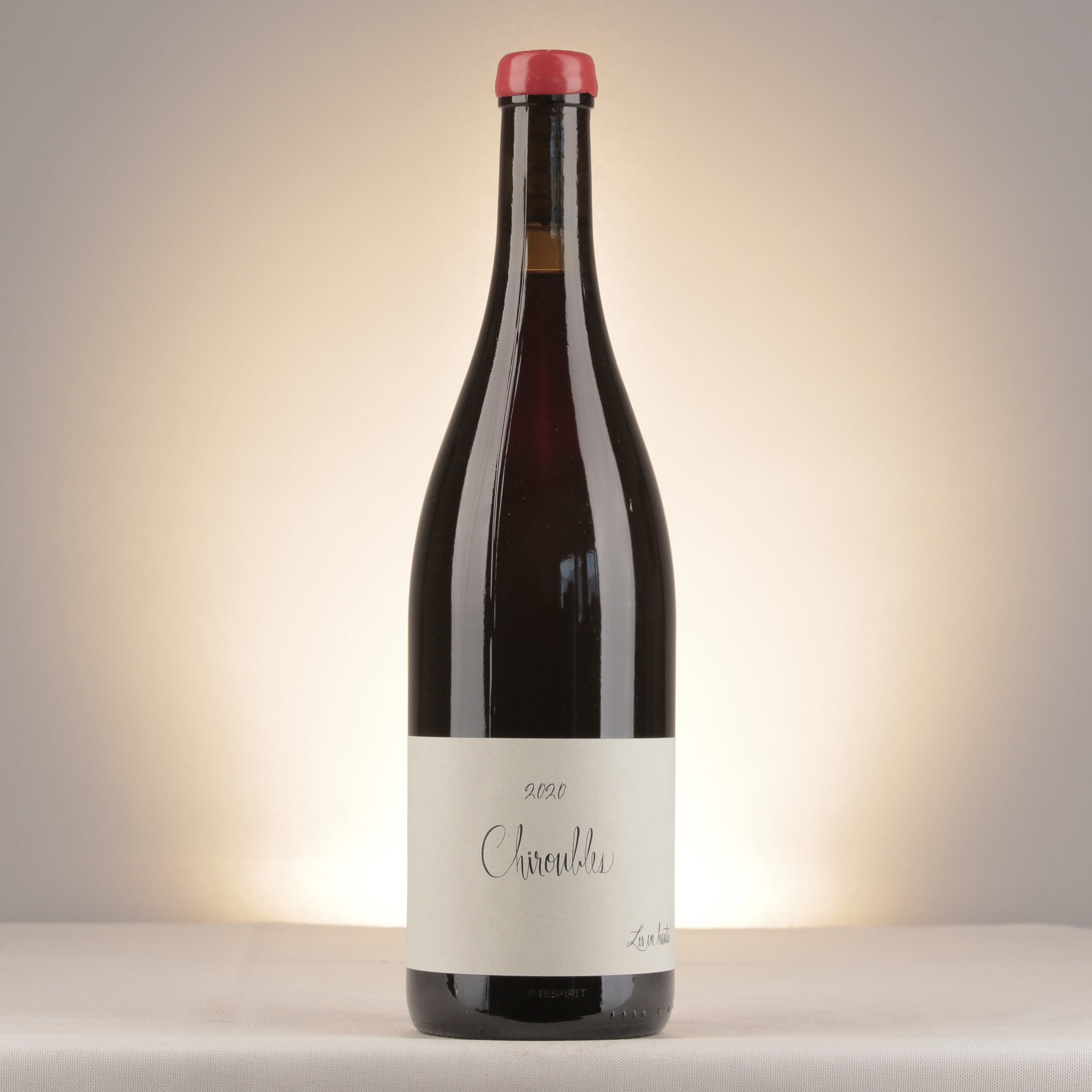 Frédéric Cossard Chiroubles Les en Hauts 2020 Bottle front