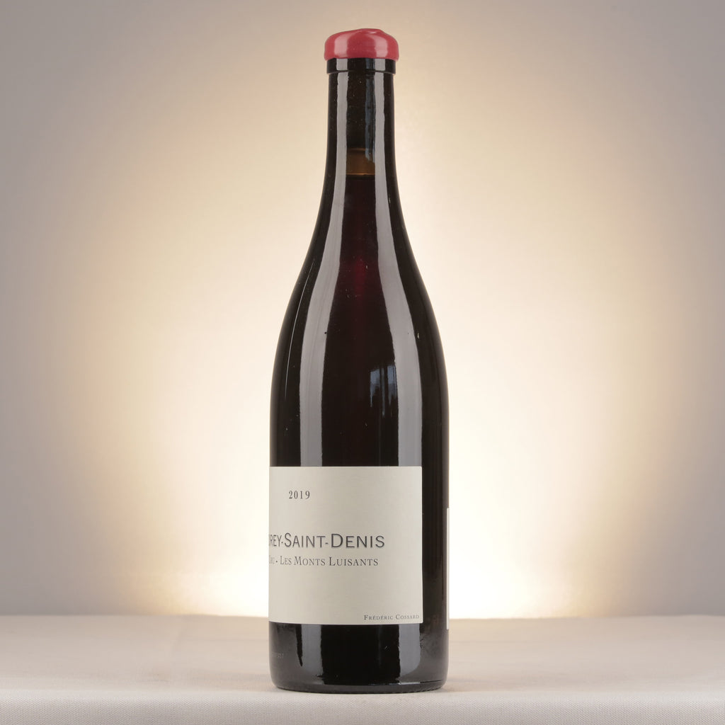 Frédéric Cossard Morey-Saint-Denis 1er Cru Les Monts Luisants 2019 Bottle detail