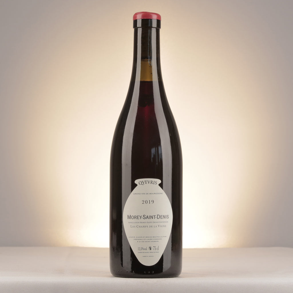 Frédéric Cossard Morey-Saint-Denis Les Champs de la Vigne Qvevris 2019 Bottle back