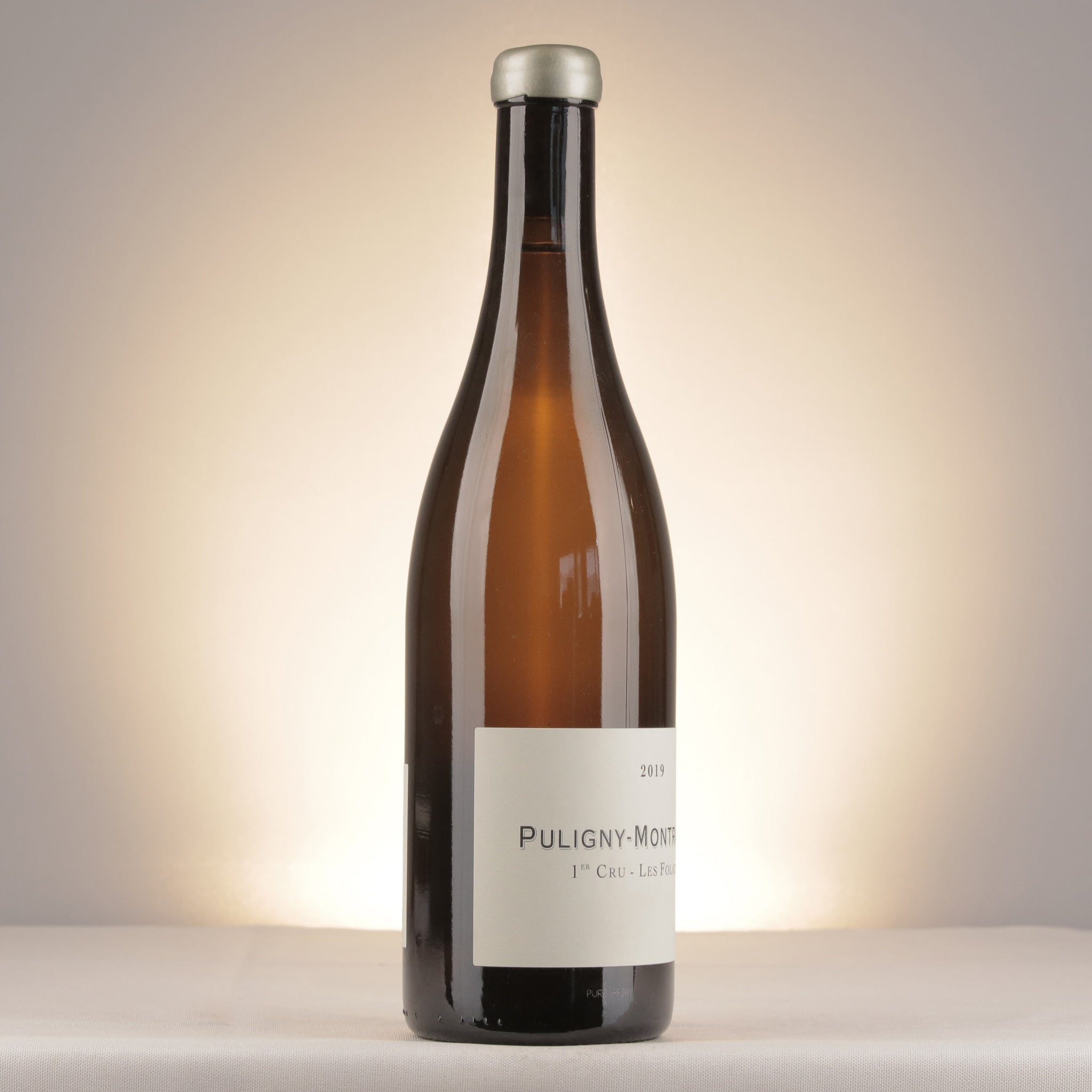 Frédéric Cossard Puligny-Montrachet 1er Cru Les Folatières 2019 Bottle label