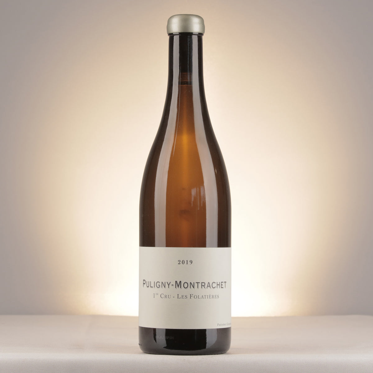 Frédéric Cossard Puligny-Montrachet 1er Cru Les Folatières 2019 Bottle front