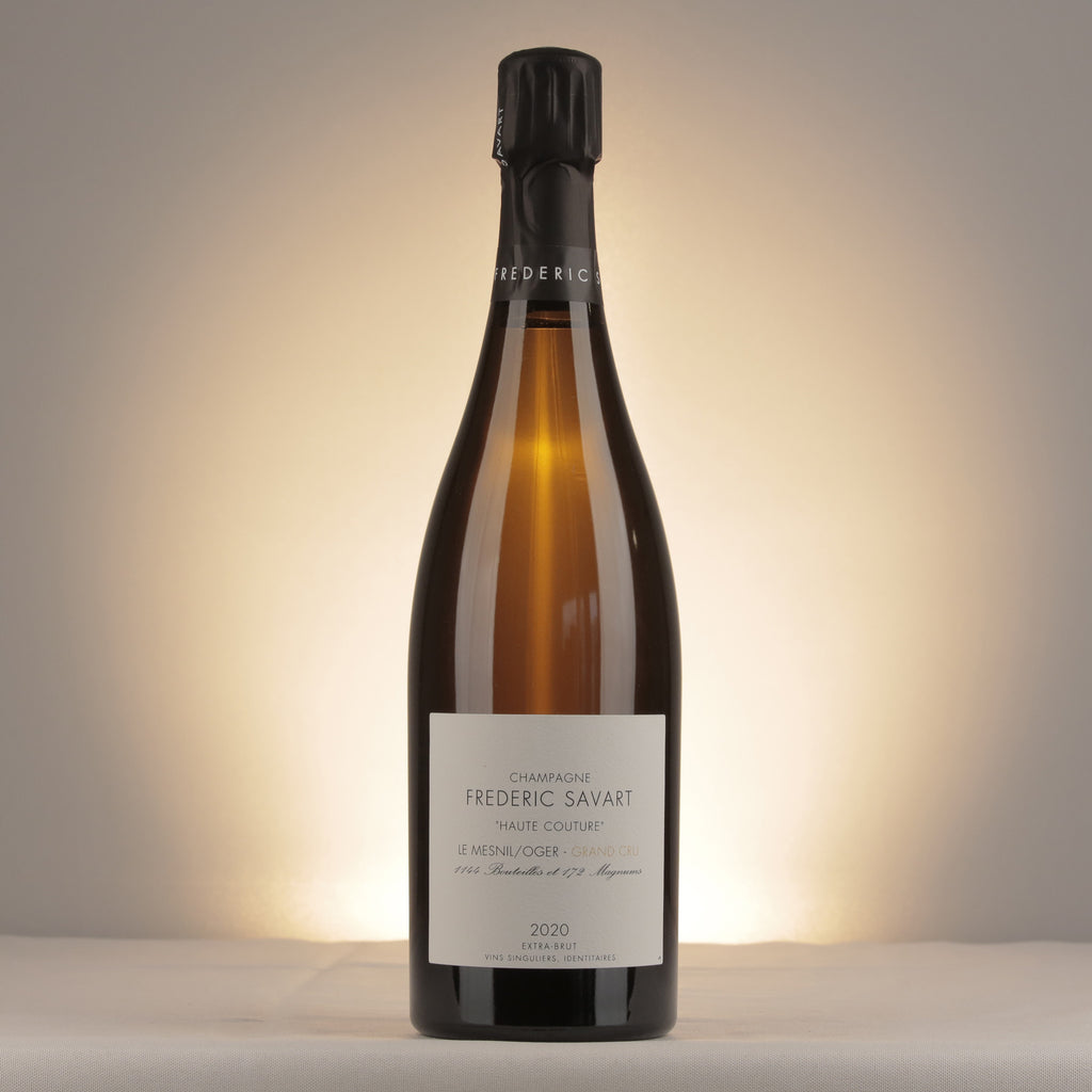 Frédéric Savart Haute Couture Grand Cru Le Mesnil-sur-Oger 2020 Bottle front