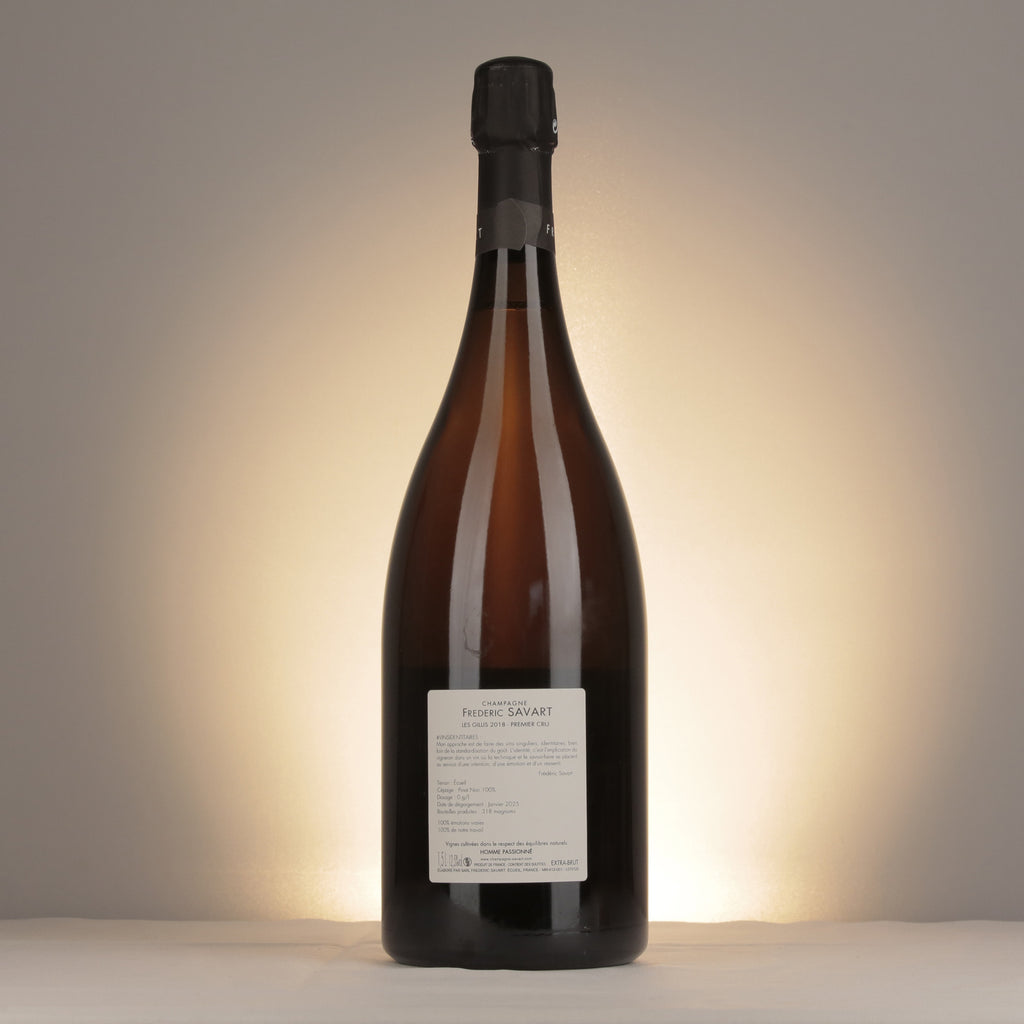 Frédéric Savart Les Gillis Vieilles Vignes de Pinot Noir 1er Cru Écueil 2018 Magnum back