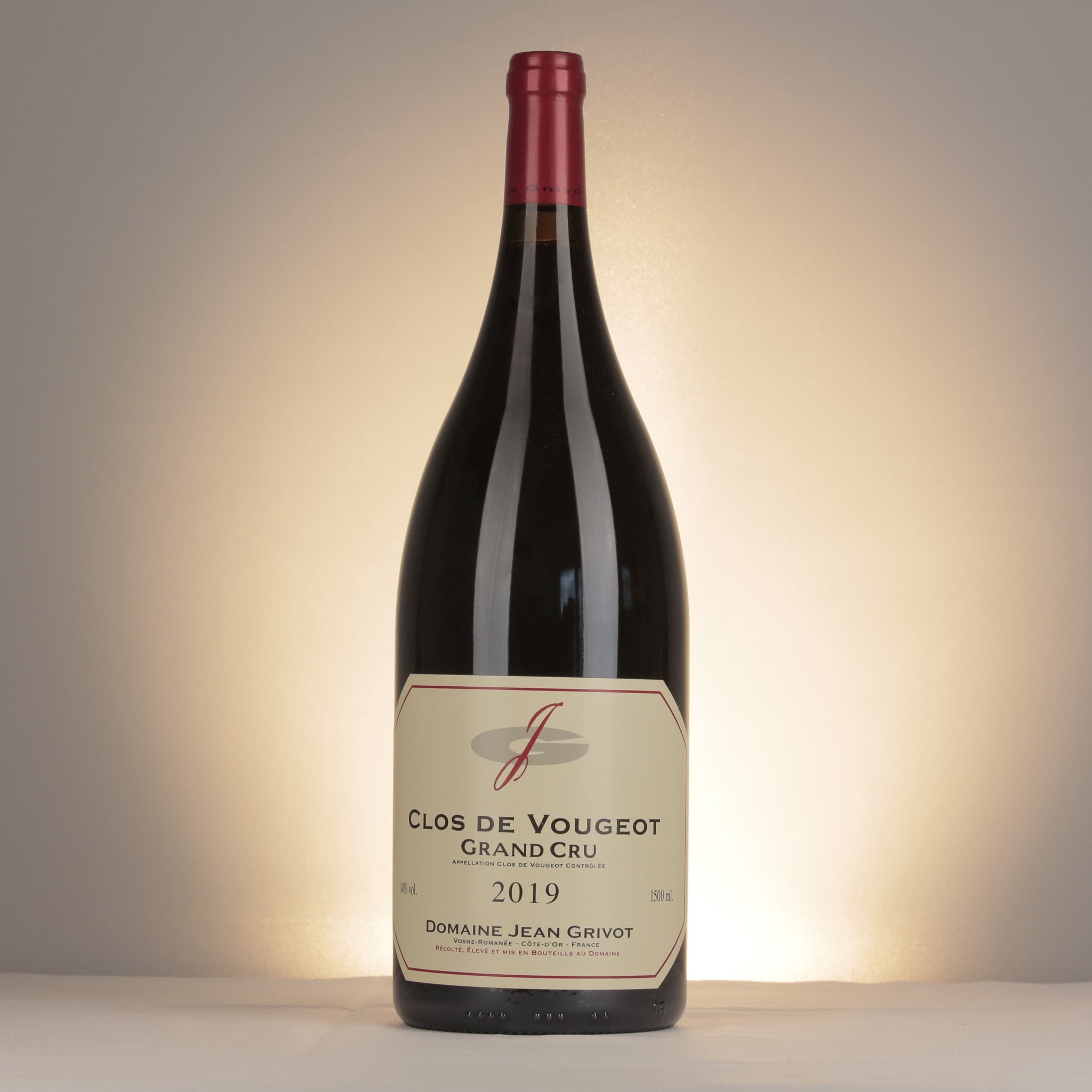 Domaine Jean Grivot Clos de Vougeot Grand Cru 2019 Magnum front