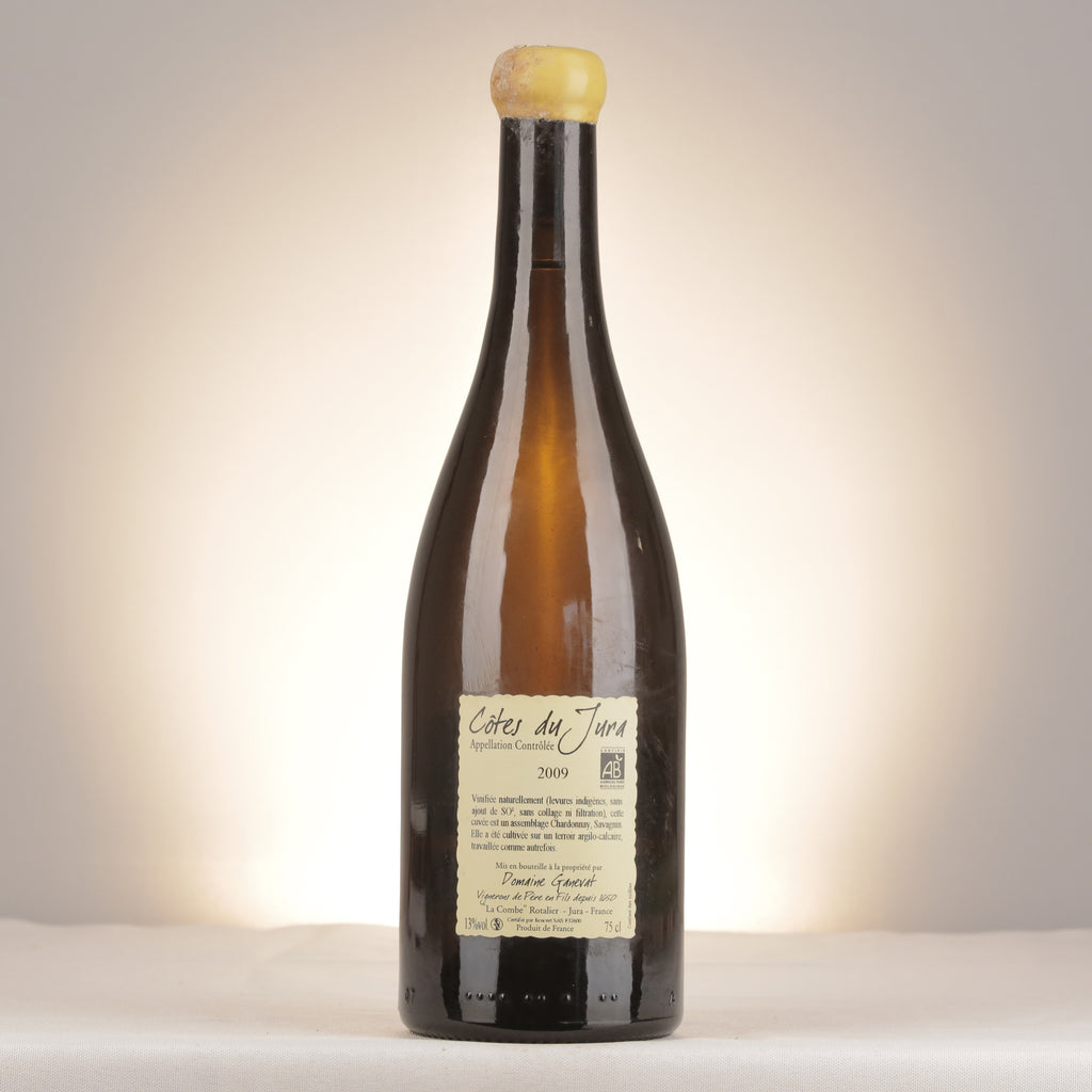 Jean-François Ganevat Cuvée Orégane Côtes du Jura 2009 Bottle back