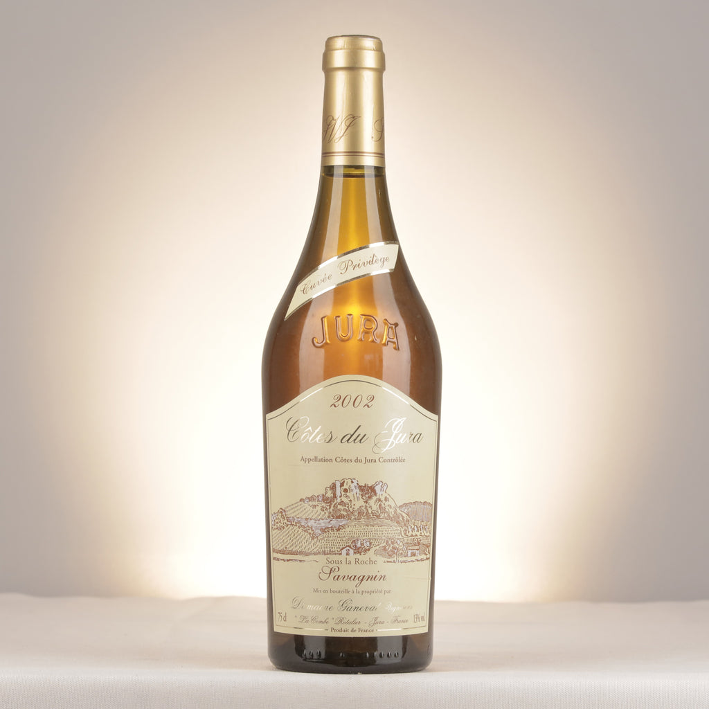 Jean-François Ganevat Cuvée Privilège Côtes du Jura 2002 Bottle front