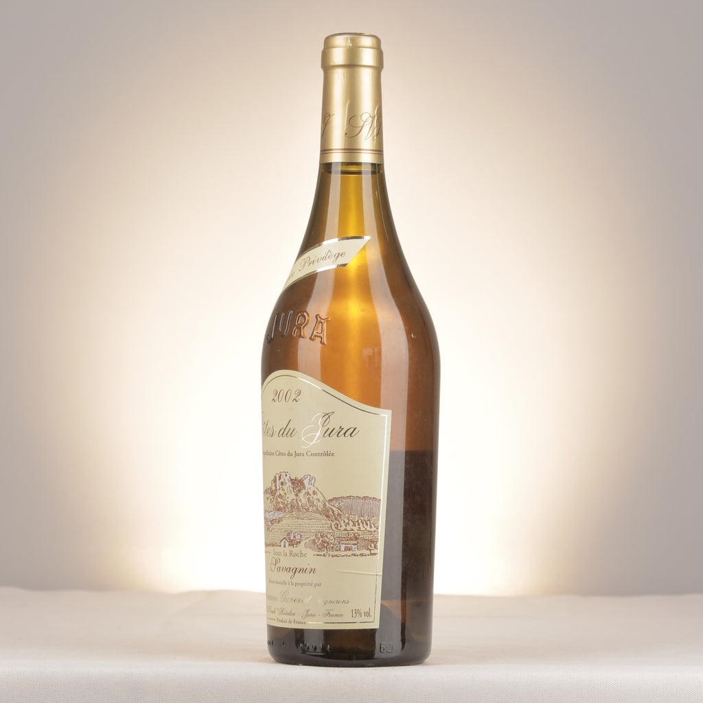 Jean-François Ganevat Cuvée Privilège Côtes du Jura 2002 Bottle turned left
