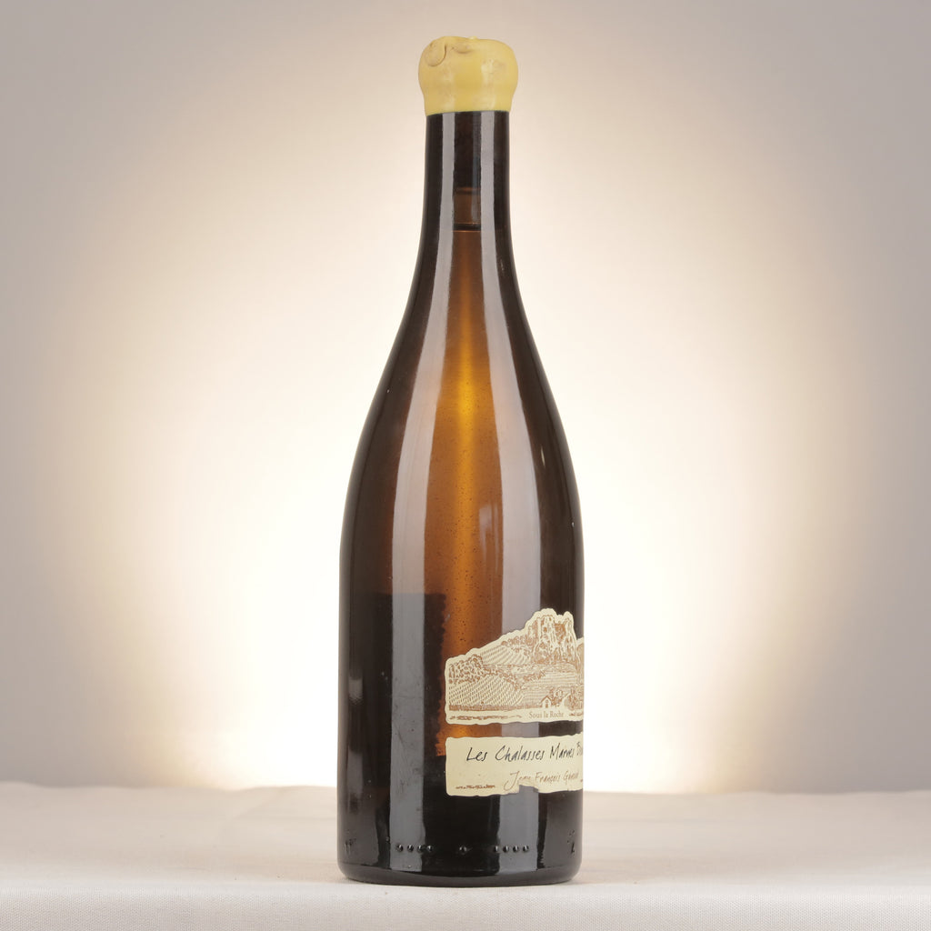 Jean-François Ganevat Les Chalasses Marnes Bleues Côtes du Jura 2007 Bottle turned right