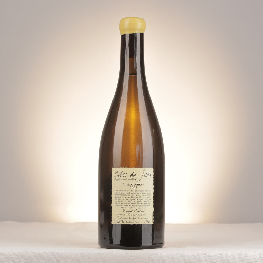 Jean-François Ganevat Les Grands Teppes Vieilles Vignes Côtes du Jura 2007 Bottle back