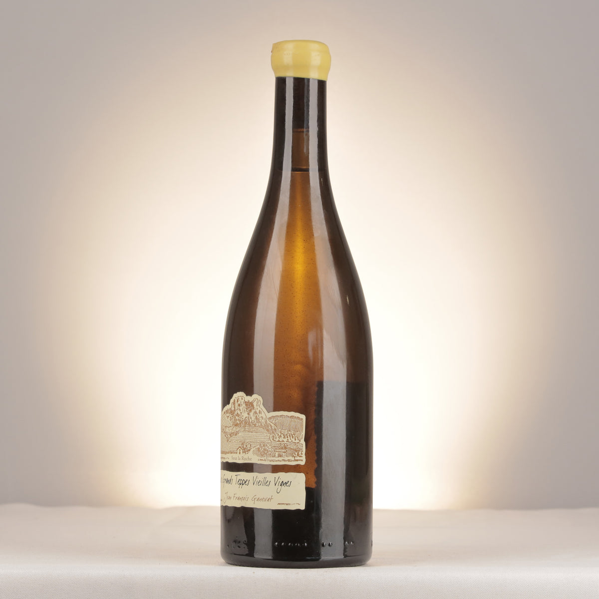 Jean-François Ganevat Les Grands Teppes Vieilles Vignes Côtes du Jura 2007 Bottle turned left