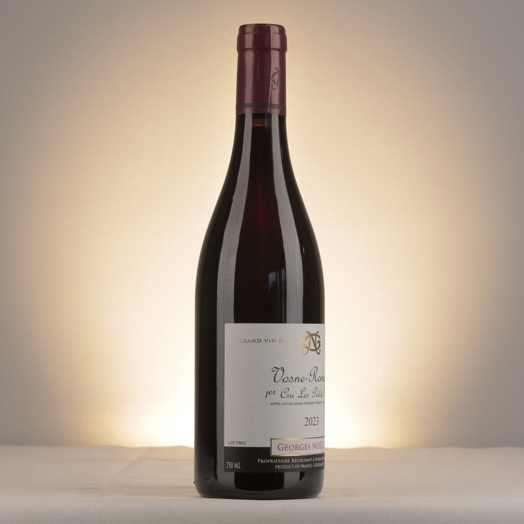 Georges Noëllat Vosne-Romanée 1er Cru Les Petits Monts 2023 Bottle label