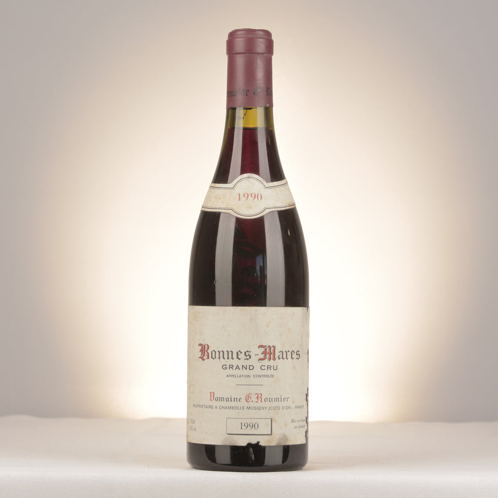 Georges Roumier Bonnes Mares Grand Cru 1990 Bottle front