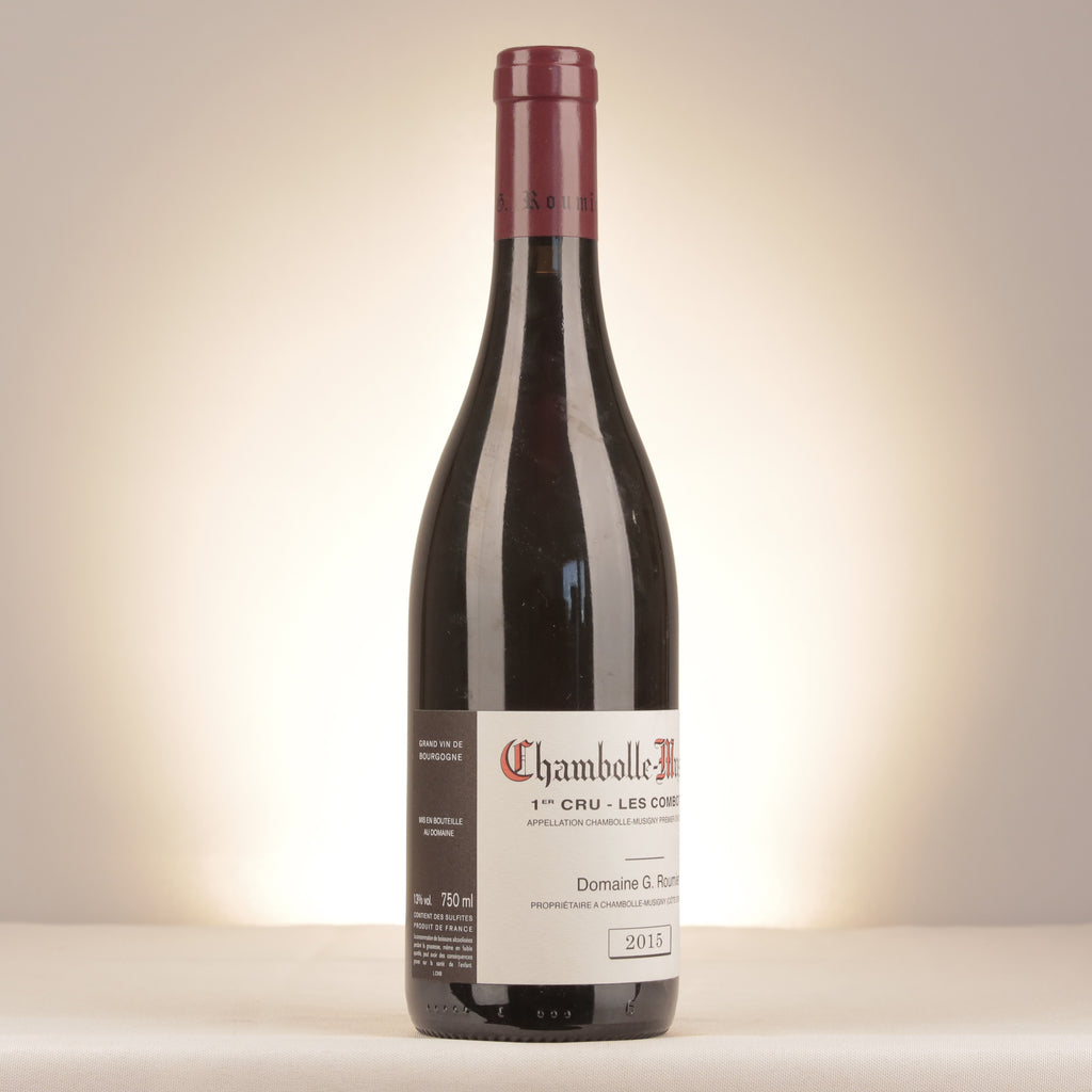 Georges Roumier Chambolle-Musigny 1er Cru Les Combottes 2015 Bottle turned right