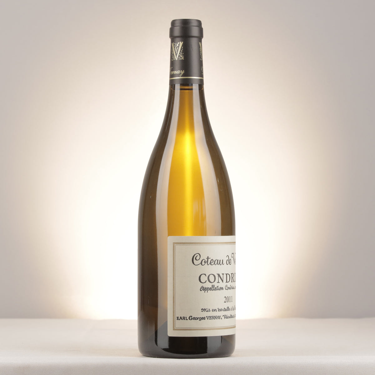 Domaine Georges Vernay Condrieu Coteau de Vernon 2011 Bottle turned right