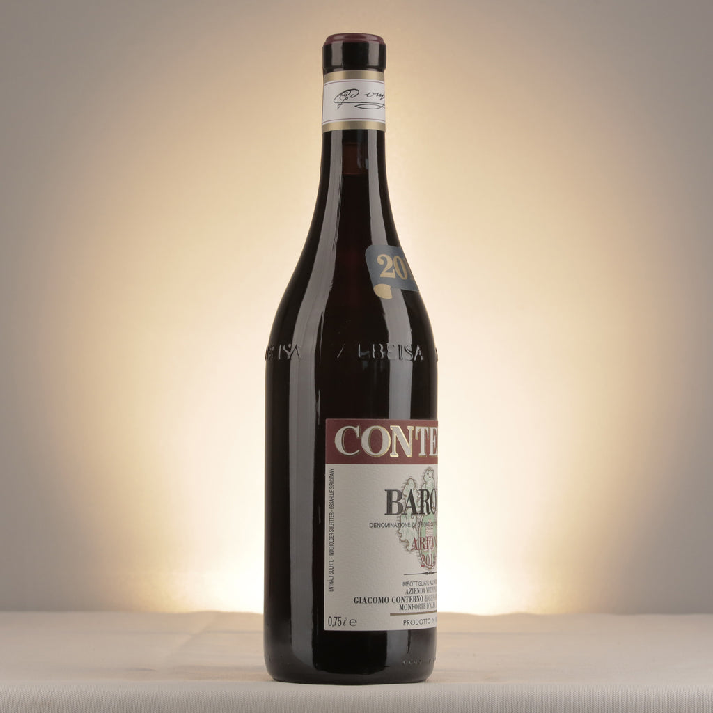 Giacomo Conterno Barolo Arione 2018 Bottle label