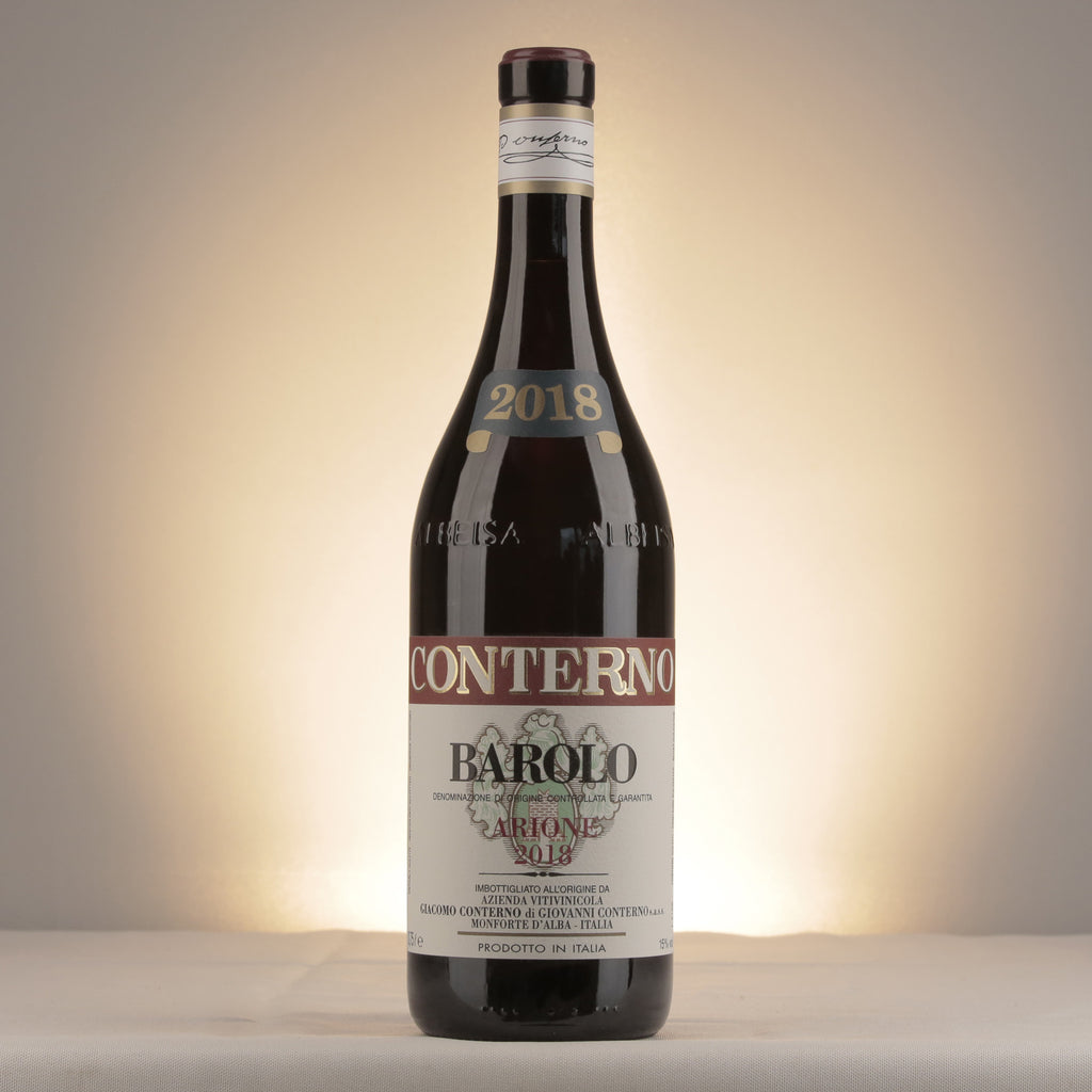 Giacomo Conterno Barolo Arione 2018 Bottle front