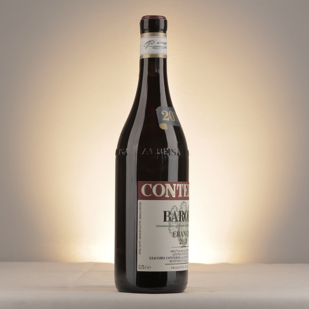 Giacomo Conterno Barolo Francia 2018 Bottle label