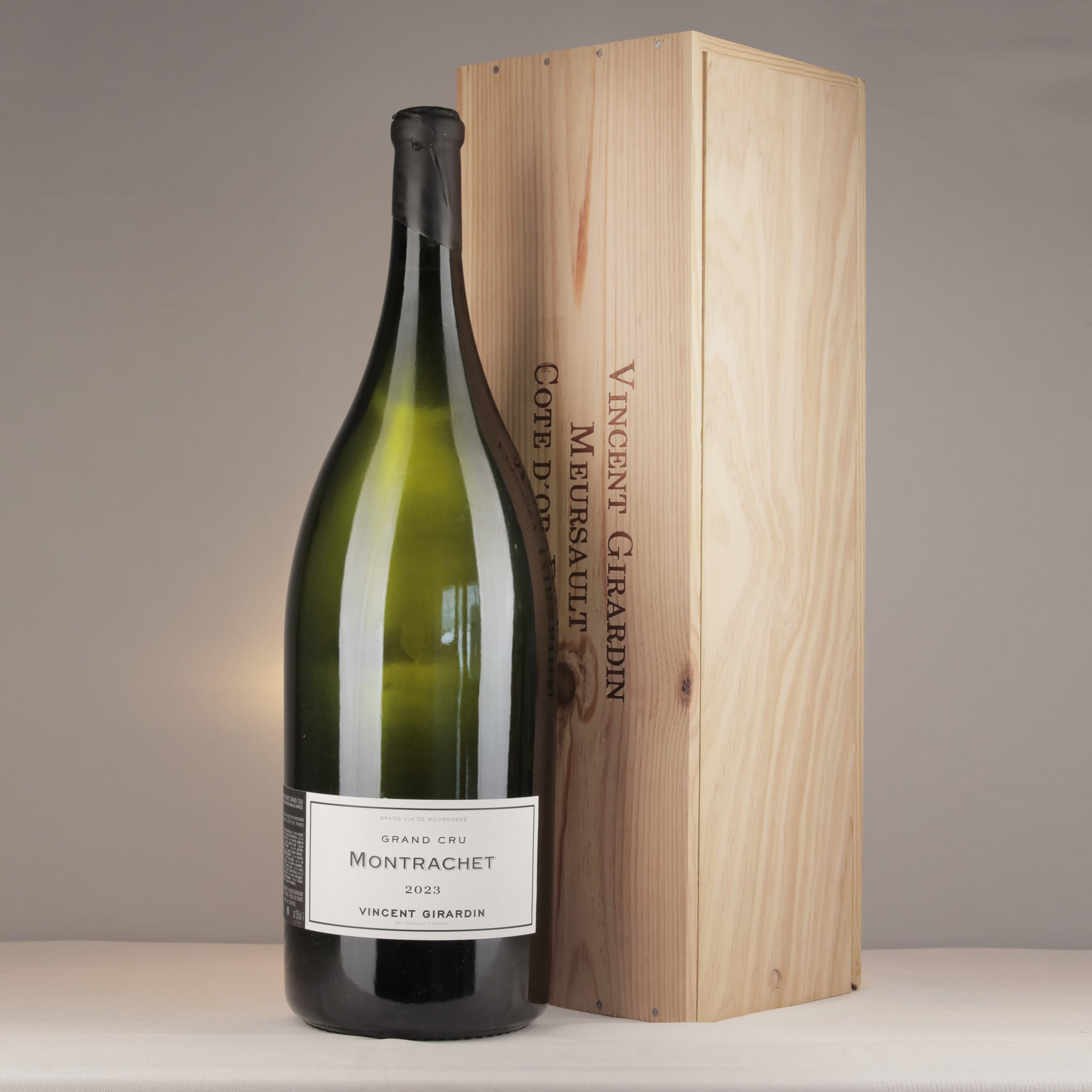 Vincent Girardin Montrachet Grand Cru 2023 Mathusalem front