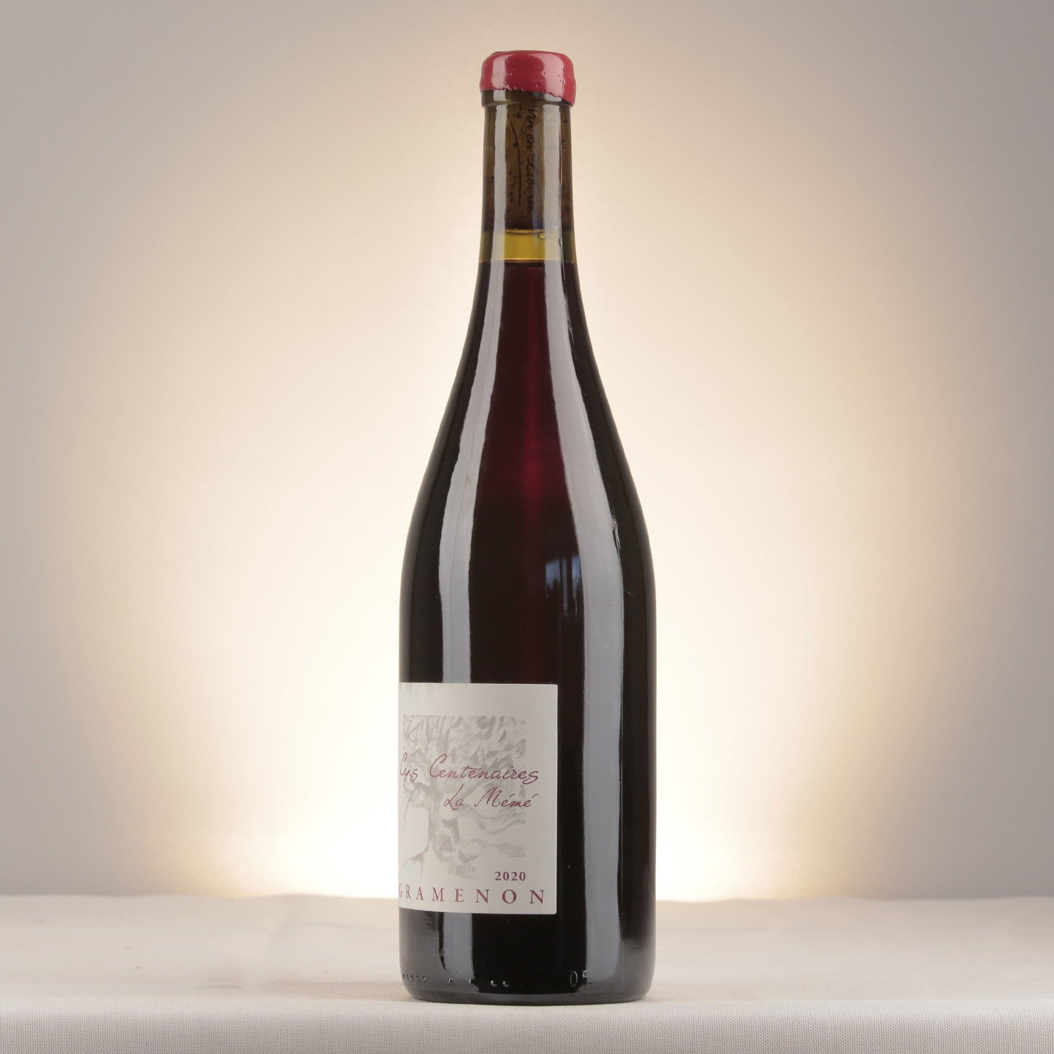Gramenon Côtes du Rhône Ceps Centenaires La Mémé 2020 Bottle detail