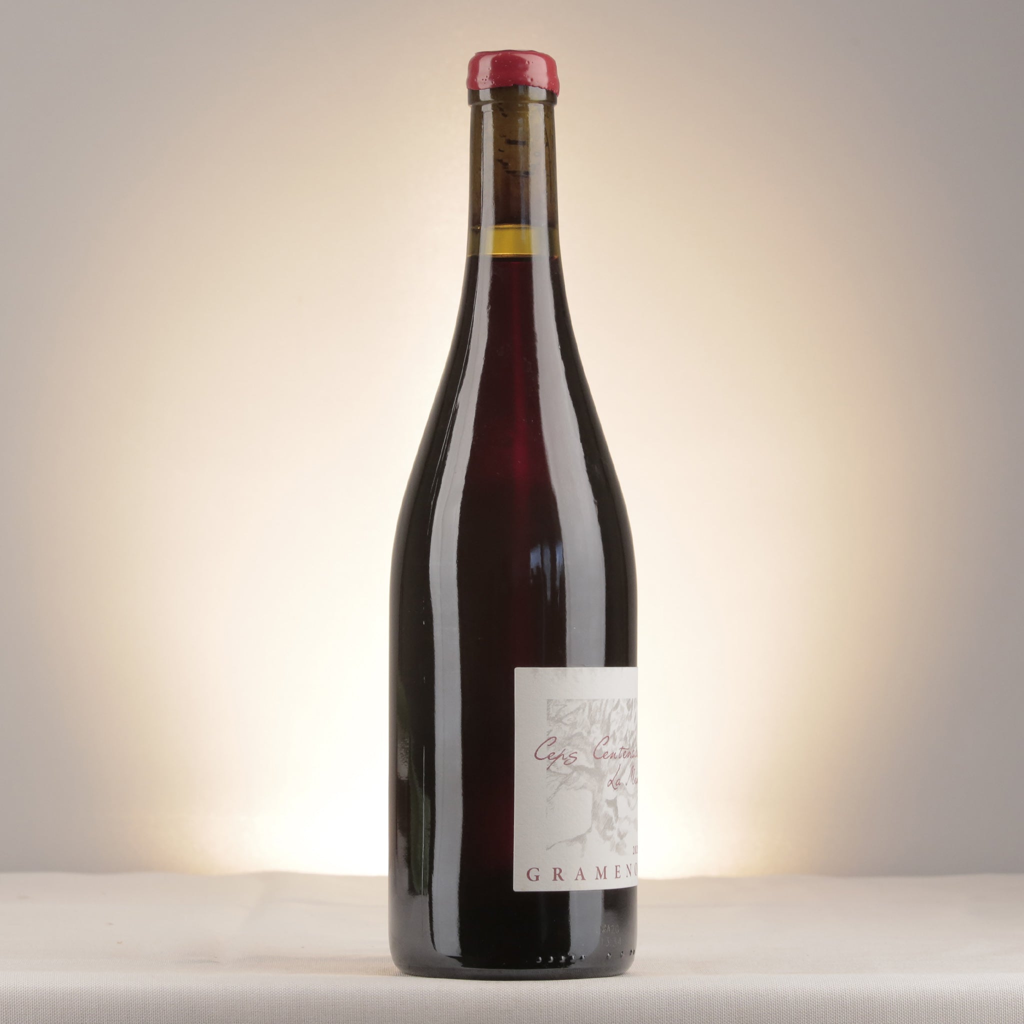 Gramenon Côtes du Rhône Ceps Centenaires La Mémé 2020 Bottle label