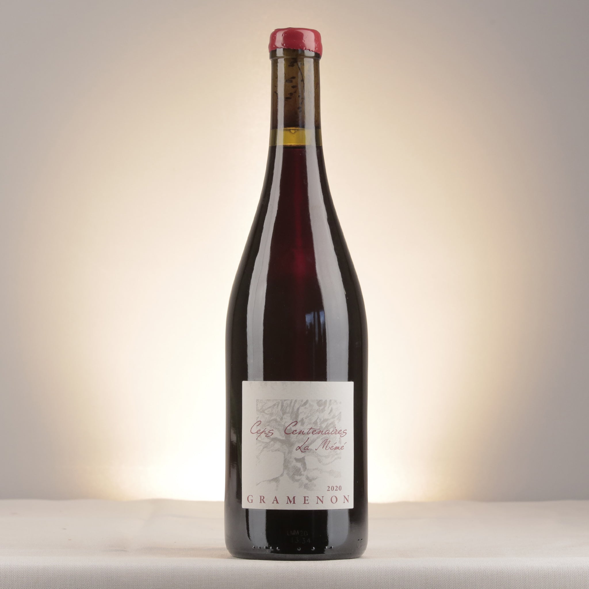 Gramenon Côtes du Rhône Ceps Centenaires La Mémé 2020 Bottle front