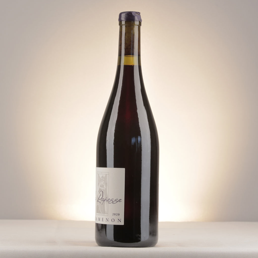 Gramenon La Papesse 2020 Bottle detail