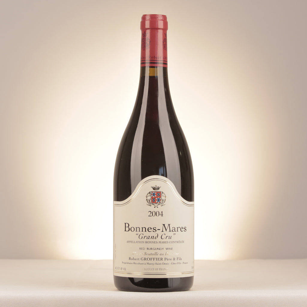 Robert Groffier Père et Fils Bonnes-Mares Grand Cru 2004 Bottle front