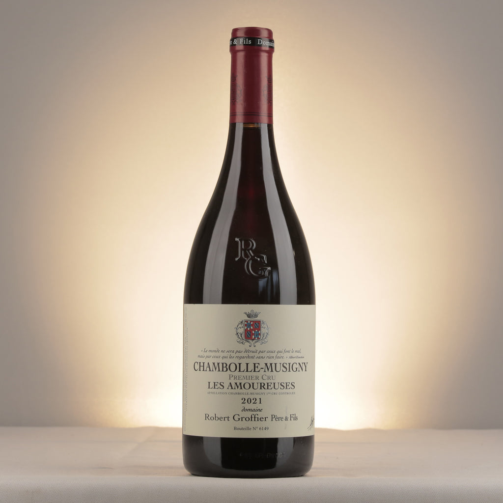 Robert Groffier Père et Fils Chambolle-Musigny 1er Cru Les Amoureuses 2021 Bottle front