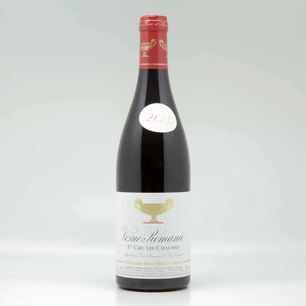 Domaine Gros Frère et Soeur Les Chaumes Vosne-Romanée 1er Cru 2023 Red wine Bottle
