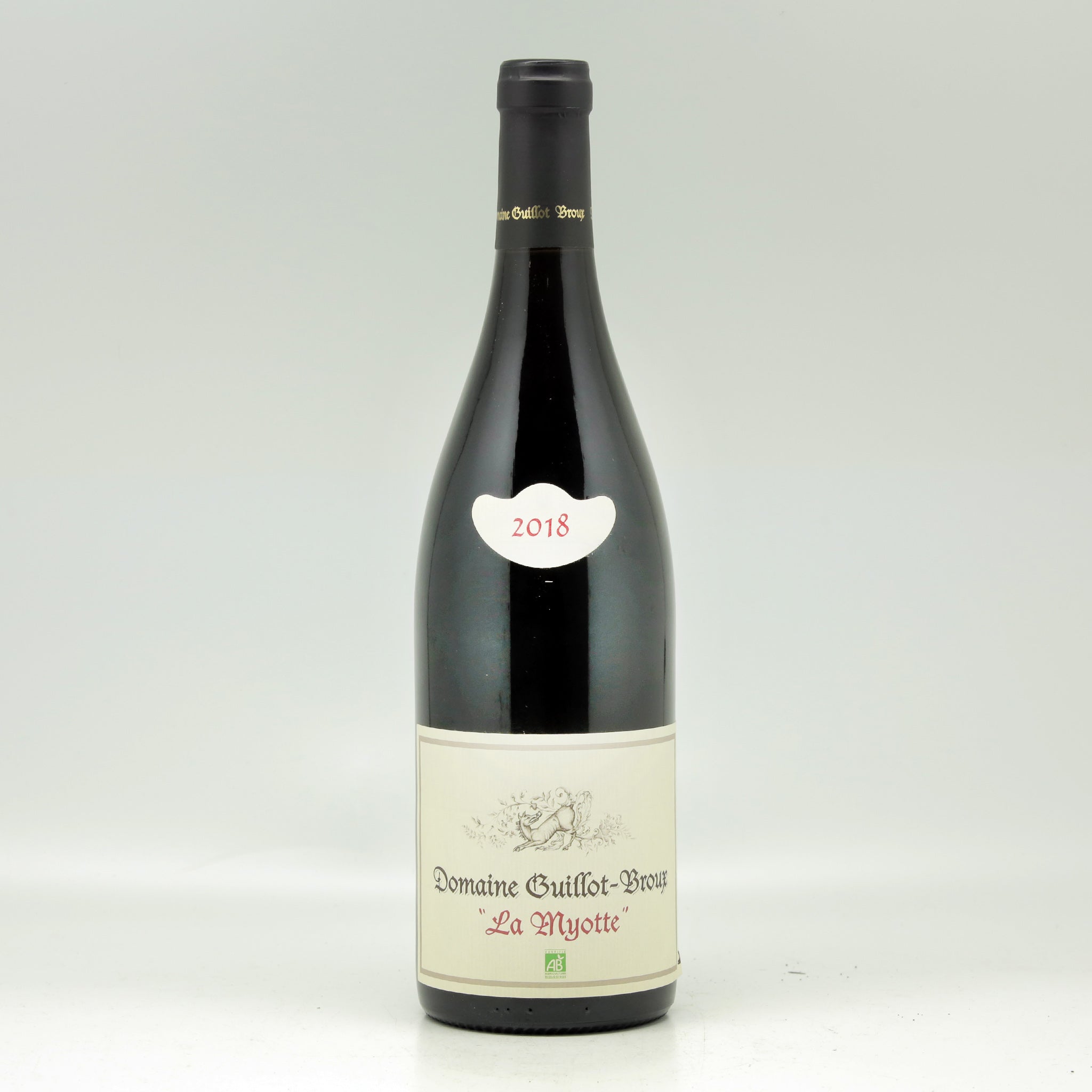 Domaine Guillot-Broux Bourgogne "La Myotte" 2018 Red wine Bottle