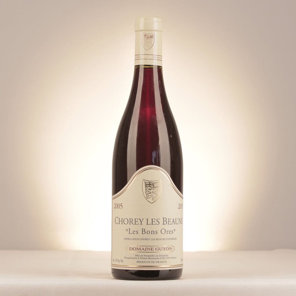 Domaine Guyon Chorey-lès-Beaune Les Bons Ores 2005 Bottle front