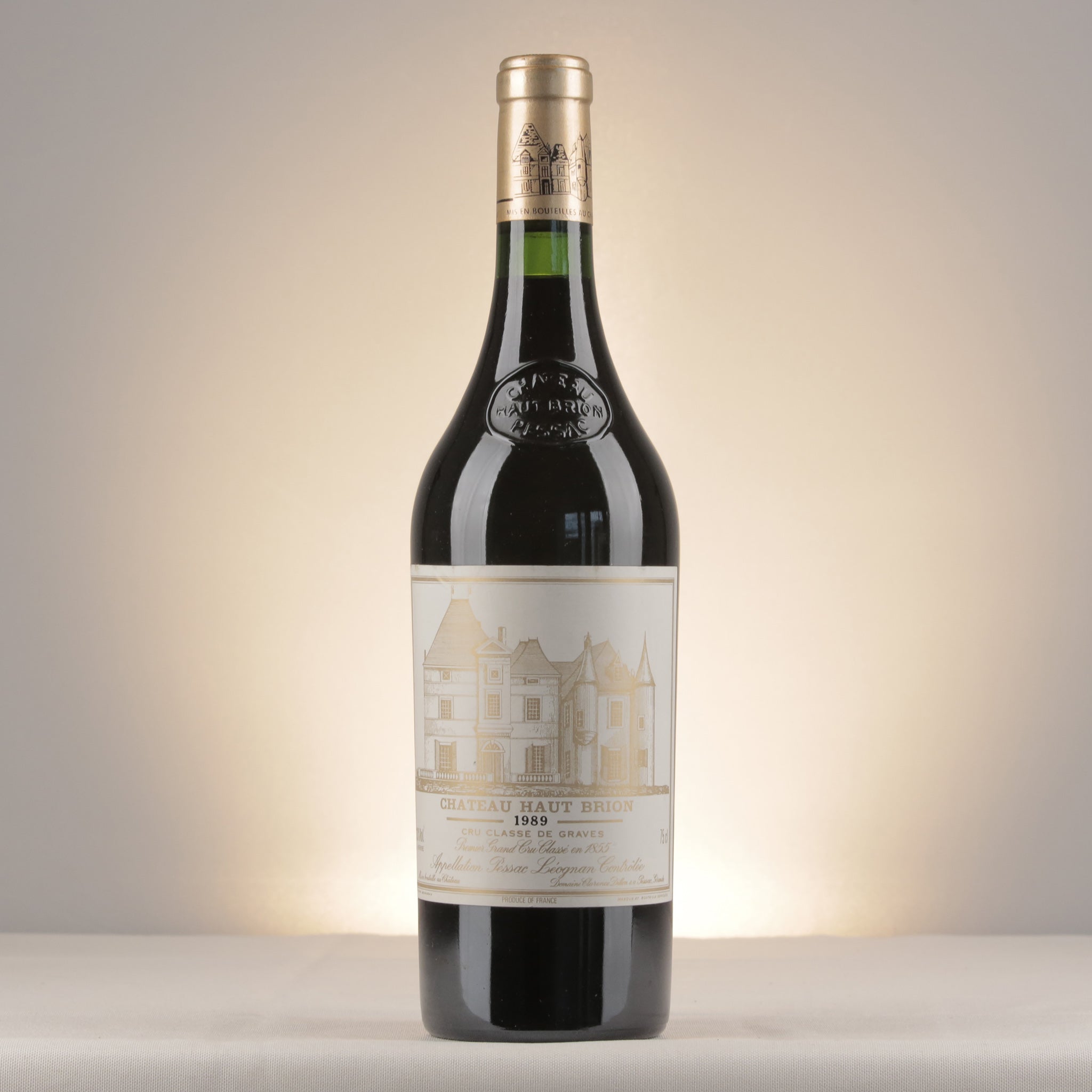 Château Haut-Brion 1989 Bottle front