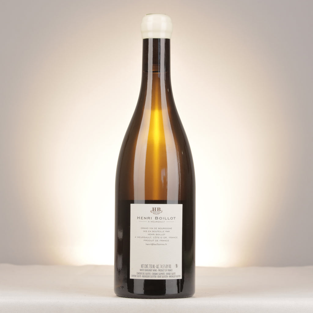 Domaine Henri Boillot Bourgogne Blanc 2018 Bottle back