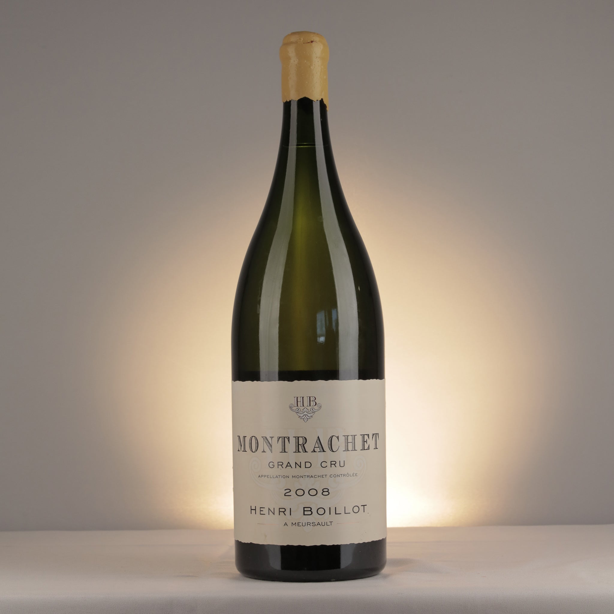 Domaine Henri Boillot Montrachet Grand Cru 2008 1×3L OWC detail