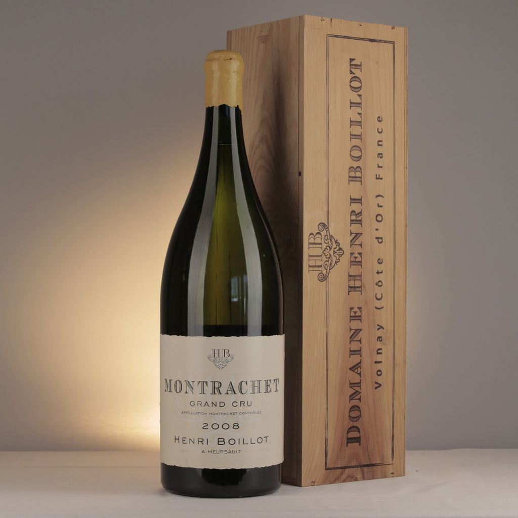Domaine Henri Boillot Montrachet Grand Cru 2008 1×3L OWC front