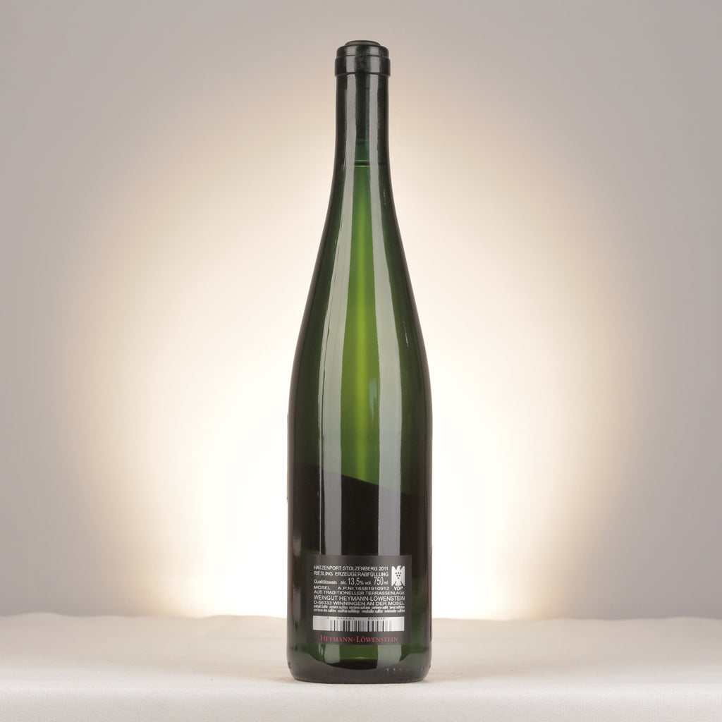 Heymann-Löwenstein Stolzenberg Riesling Mosel 2011 Bottle back