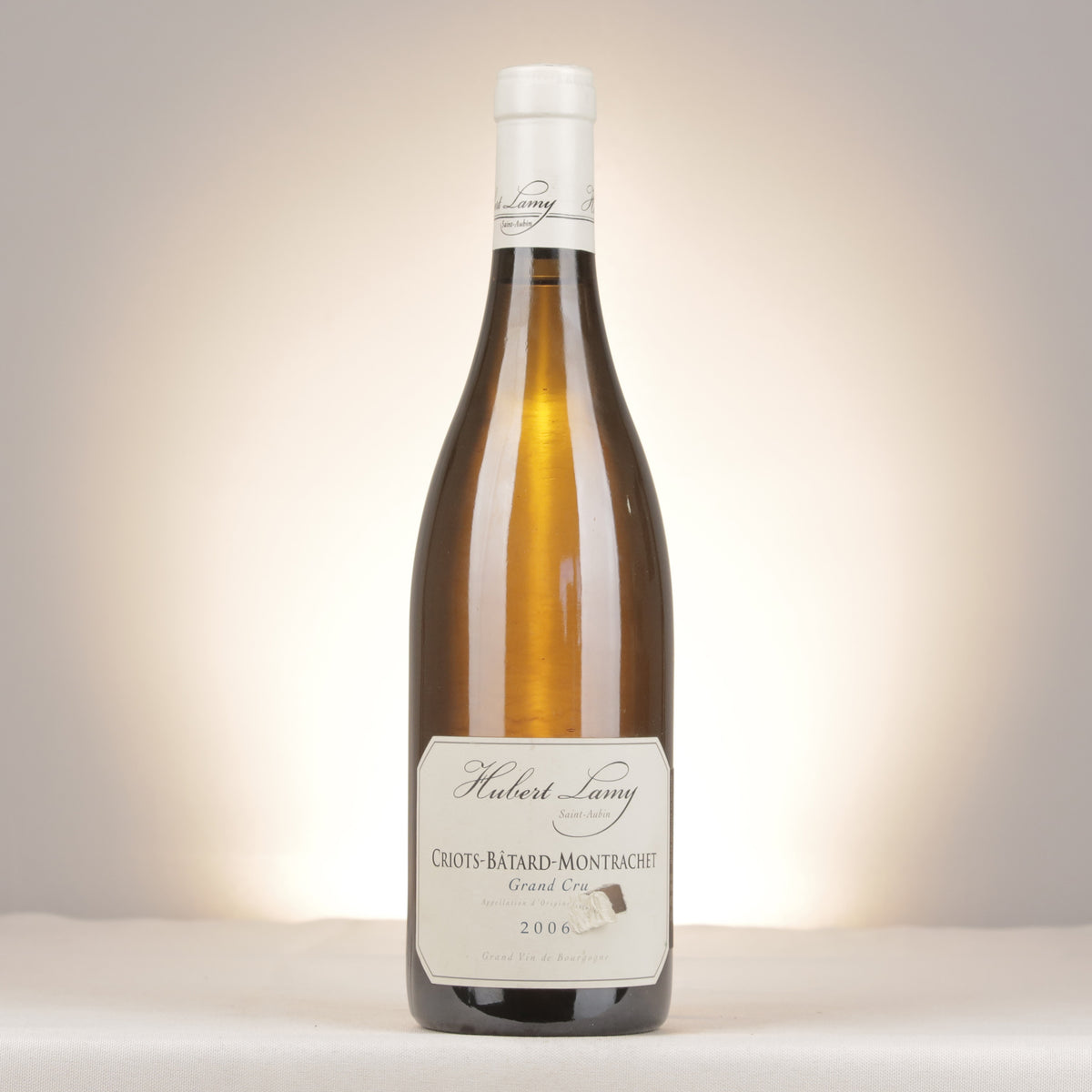 Hubert Lamy Criots-Batard-Montrachet Grand Cru 2006 Bottle front (lot 84d2)